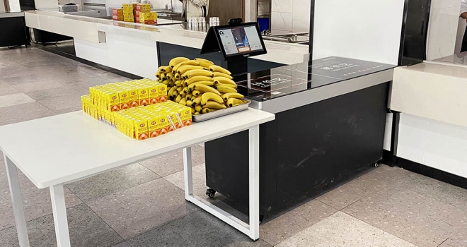 自助餐台，快捷高效，助力食堂集约化管控