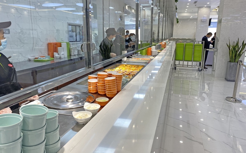 园区智慧食堂，个性化服务，智能化升级