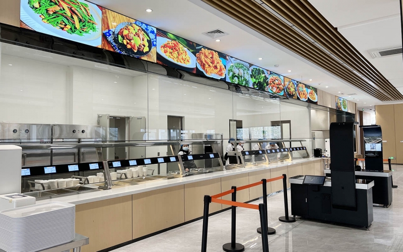 线上食堂，降低餐饮成本，精准数据分析