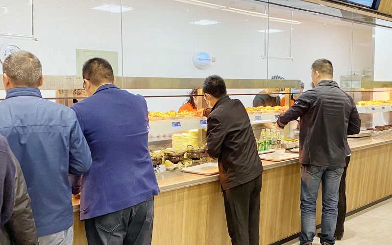 社区养老智慧食堂，高效便捷，节约成本