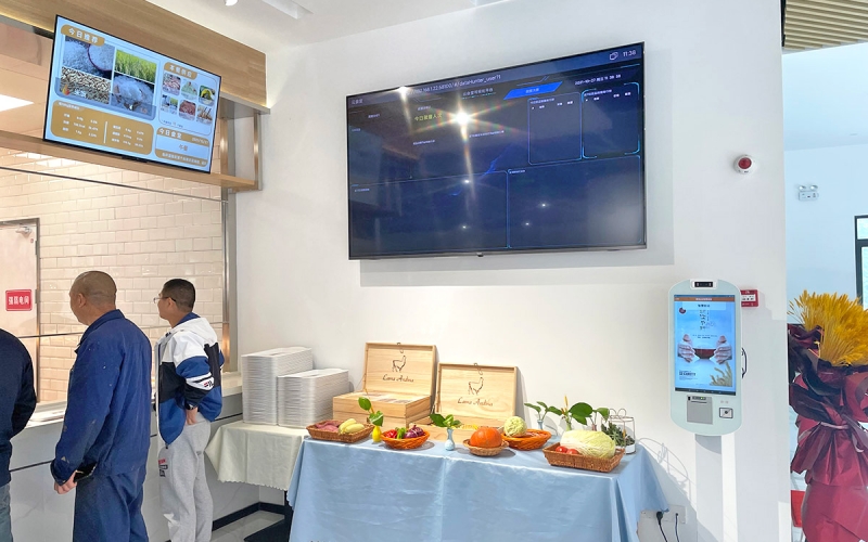 智慧校园食堂，充分布局，效率提升