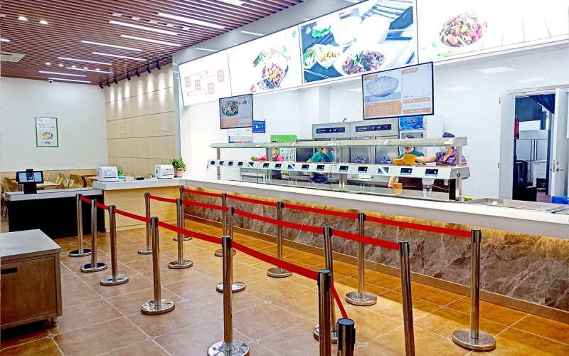 学校智慧食堂，智能化管理